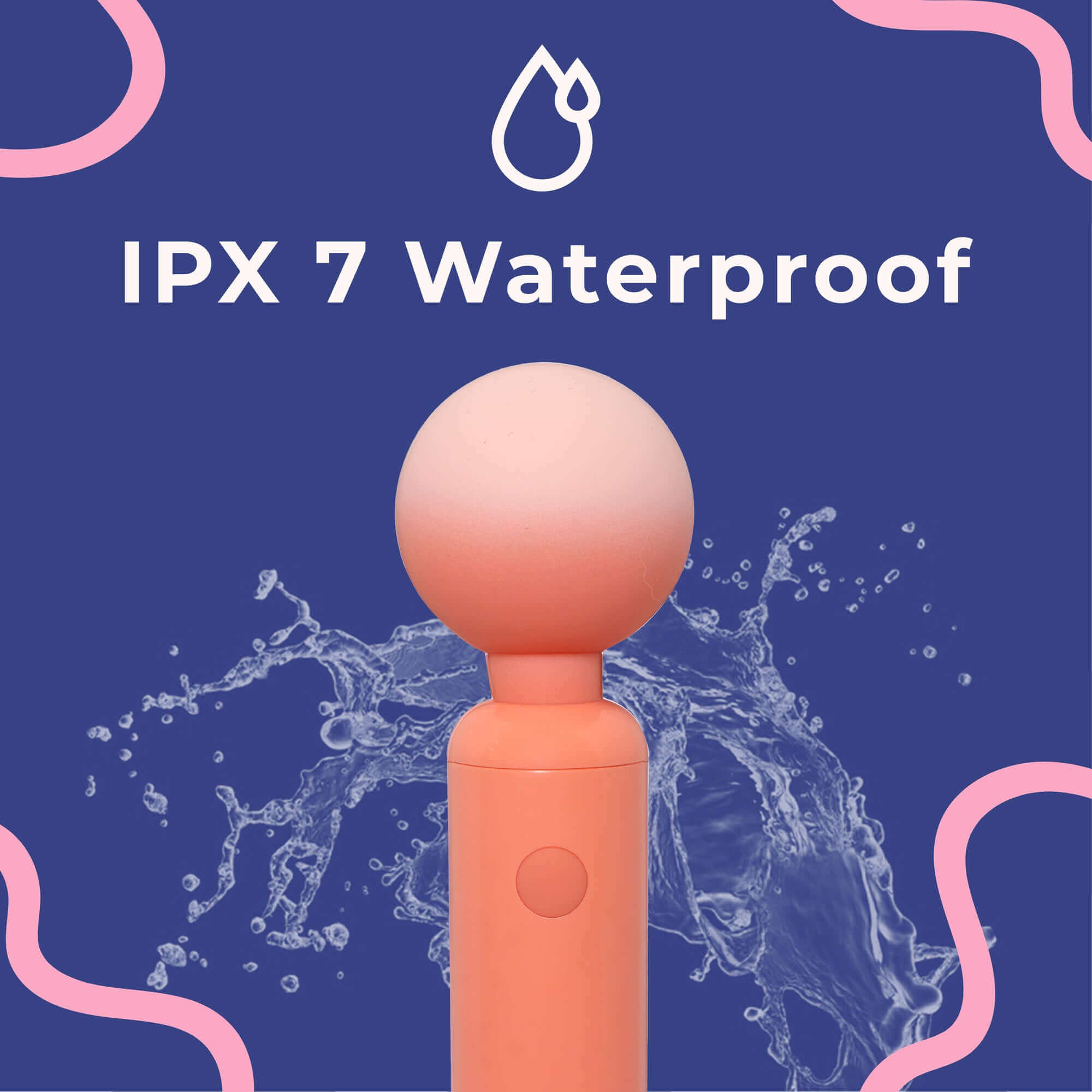 Orbit Waterproof Vibrating Personal Massager Familiar Orbit Waterproof Vibrating Personal Massager Familiar